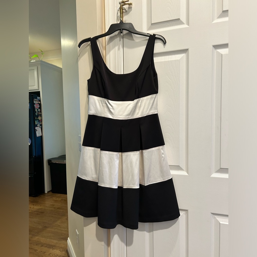 Satin cocktail dress-perfect for weddings!